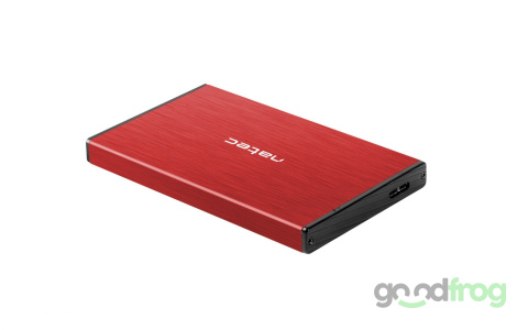 (Czerwony) Dysk zewnętrzny 320 GB USB 3.0 HDD Natec Rhino (Czerwony) Dysk zewnętrzny 320 GB USB 3.0 HDD Natec Rhino