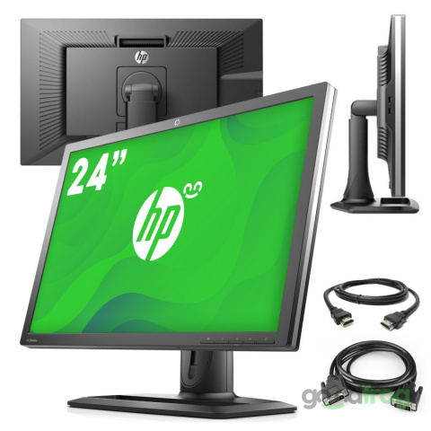 Monitor 24" HP ZR2440W / Full HD IPS / HDMI DisplayPort DVI VGA USB
