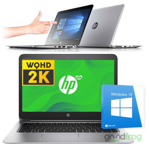 HP EliteBook 1040 G3 / 14-cali 2560 x 1440 / Dotykowy ekran / Intel Core i5 / 8 GB RAM / SSD 256 GB / Windows 10
