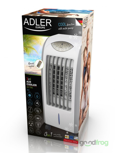 3w1 Klimator + Pilot ADLER AD 7915 (350W) 3w1 Klimator + Pilot ADLER AD 7915 (350W)