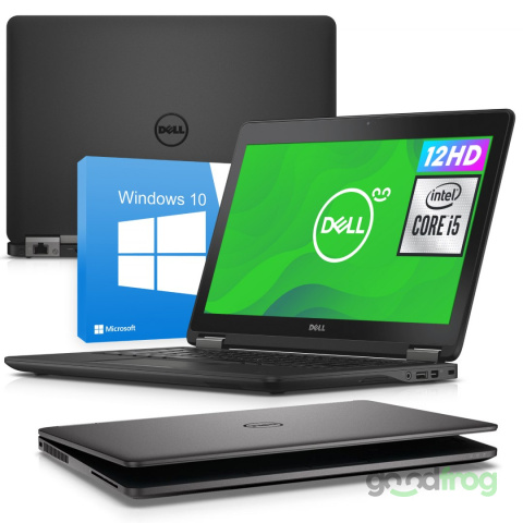 Dell Latitude E7250 / 12" LED / i5 / 8 GB / SSD 128 GB / W10