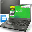 Lenovo ThinkPad T540p / 15-cali Full HD / Intel Core i5 / nVidia GeForce GT / Windows 10