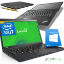 Lenovo ThinkPad X1 Carbon / 2W1 TouchScreen / 14-cali HD+ / Intel Core i7 / 8 GB / SSD / Windows 10