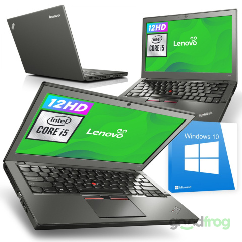 Lenovo ThinkPad X250 / 12" HD / i5 / 8GB / 240GB SSD / Windows 10