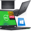 Stacja robocza Dell Precision 3510 / 15,6" Full HD / i5-6440HQ / AMD Radeon / RAM 16 GB / 256 GB SSD / Windows 10