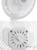 Wentylator biurkowy ADLER AD 7317 (15 cm) / Klips + Podstawa