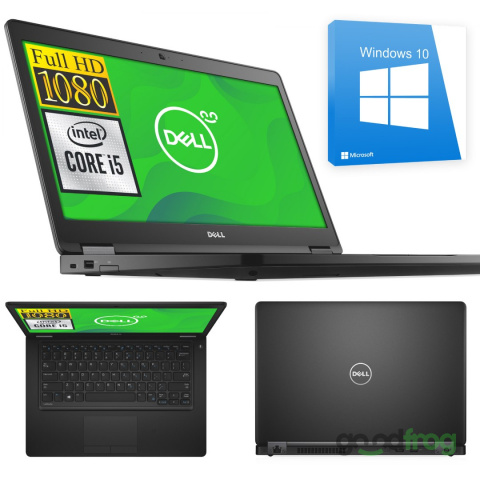 Dell Latitude 5480 / Dotykowy ekran / 14" / 1920x1080 / i5 / 16GB / SSD 512GB / W10