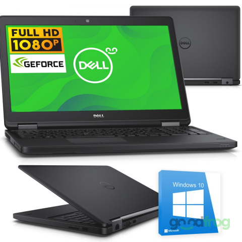 Dell Latitude E5550 / 15" FULL HD / 16GB / SSD 500GB / NVIDIA
