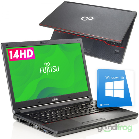 Fujitsu Lifebook E544 / 14" / i3 / 8GB / SSD 120GB / W10