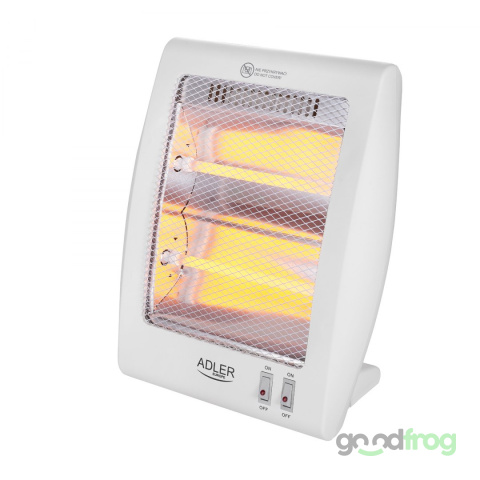 Grzejnik kwarcowy Adler (AD 7709) / Halogen / 800W Grzejnik kwarcowy Adler (AD 7709) / Halogen / 800W