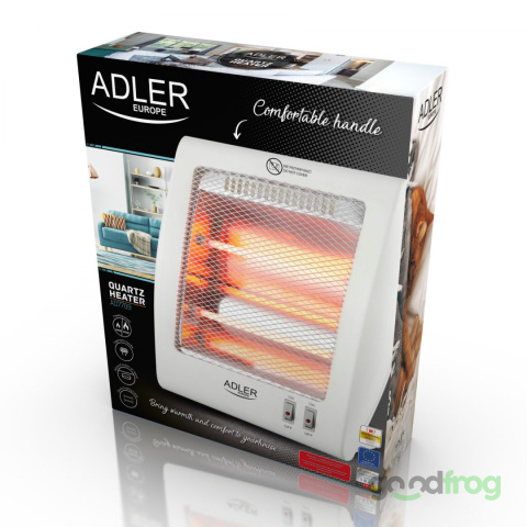 Grzejnik kwarcowy Adler (AD 7709) / Halogen / 800W Grzejnik kwarcowy Adler (AD 7709) / Halogen / 800W