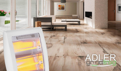Grzejnik kwarcowy Adler (AD 7709) / Halogen / 800W Grzejnik kwarcowy Adler (AD 7709) / Halogen / 800W