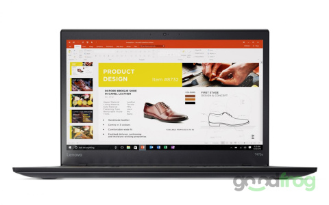 Lenovo ThinkPad T470S / Ekran dotykowy / 14" Full HD IPS / i5 / RAM 20 GB / SSD 256 GB / Windows 10