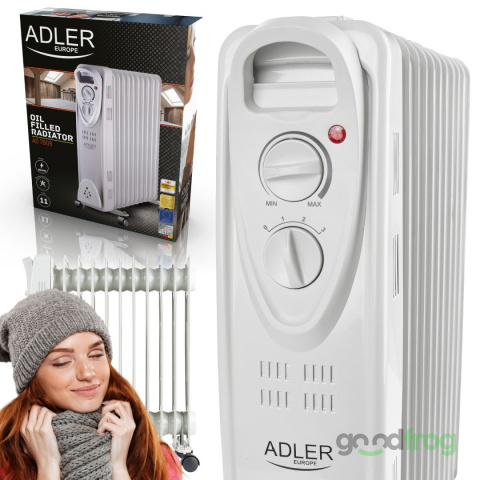 Grzejnik Olejowy Adler (AD 7809) / 11 żeberek / 2500W Grzejnik Olejowy Adler (AD 7809) / 11 żeberek / 2500W