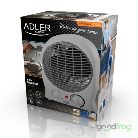 Termowentylator Adler (AD 7716) / Wiatrak / 2000W Termowentylator Adler (AD 7716) / Wiatrak / 2000W