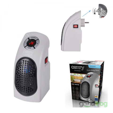 Termowentylator Camry (CR 7715) / Easy heater / Wiatrak / Grzejnik / 700W Termowentylator Camry (CR 7715) / Easy heater / Wiatrak / Grzejnik / 700W
