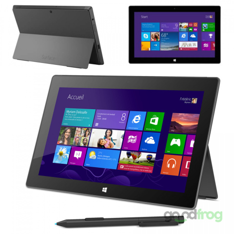 2w1 Microsoft Surface PRO 2 / 10" / Full HD / TOUCH / i5 / 4GB / SSD 128GB / W10 PRO