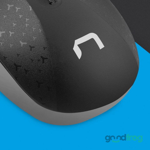 CZARNA MYSZ / Myszka bezprzewodowa NATEC Toucan