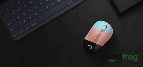 CZARNA MYSZ / Myszka bezprzewodowa NATEC Toucan