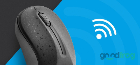 CZARNA MYSZ / Myszka bezprzewodowa NATEC Toucan