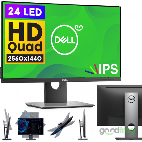 Monitor DELL P2418D / 24" / IPS / 2560 x 1440