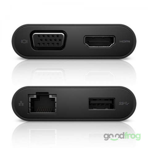 Stacja dokująca Dell DA200 Adapter USB-C / HDMI / USB 3.0 / VGA / RJ45