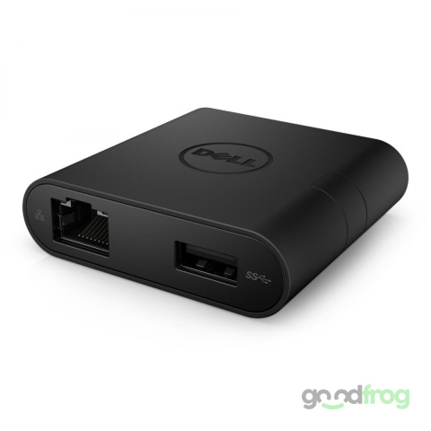 Stacja dokująca Dell DA200 Adapter USB-C / HDMI / USB 3.0 / VGA / RJ45