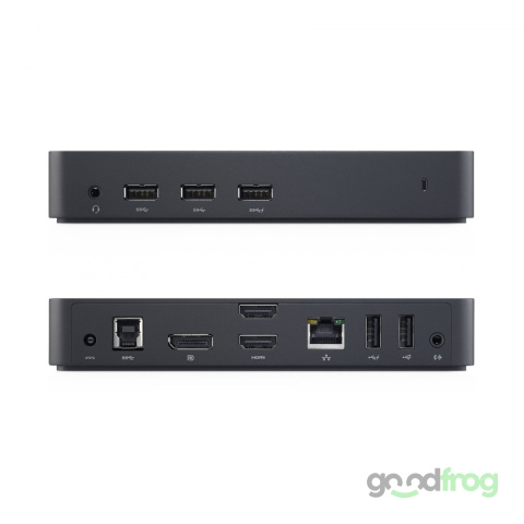 Stacja dokująca Dell D3100 / DisplayLink / USB 3.0 / 4K / Plug and Play