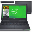 Stacja robocza Dell Precision 7510 / 15" / 1920x1080 / i7 4CORE / 16GB / SSD 256GB+500GB / nVidia Quadro / 16GB / W10