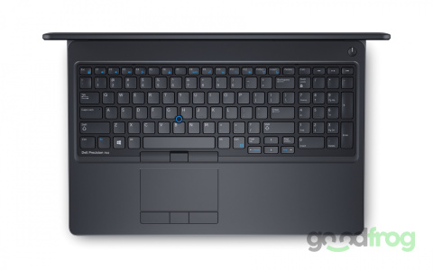 Stacja robocza Dell Precision 7510 / 15" / 1920x1080 / i7 4CORE / 16GB / SSD 256GB+500GB / nVidia Quadro / 16GB / W10