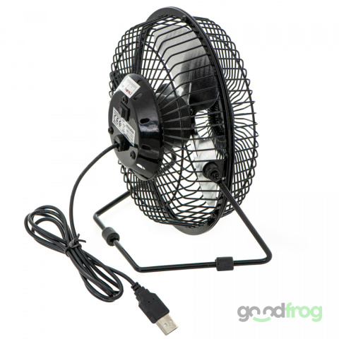 Wentylator biurkowy MESKO MS 7322(15 cm) / Metalowy / USB Wentylator biurkowy MESKO MS 7322(15 cm) / Metalowy / USB