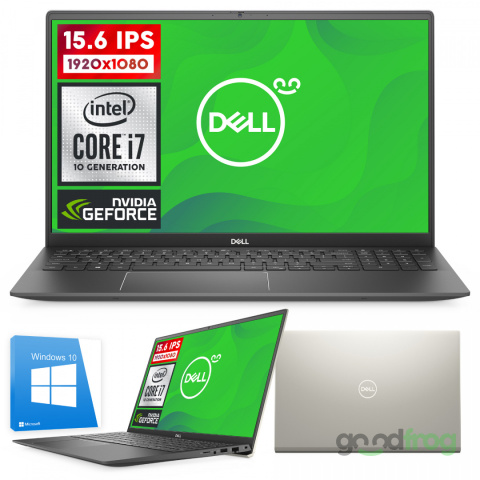 Dell Inspiron 15 5501 / 15,6" / FHD / i7 10GEN / 16GB / SSD 512 GB / nVidia Geforce / W10