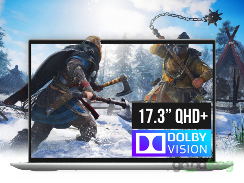 DELL Inspiron 7706 2w1 / 17,3 / TOUCH QHD+ / i7-11GEN. / 16GB / SSD NVMe / NVIDIA / W11