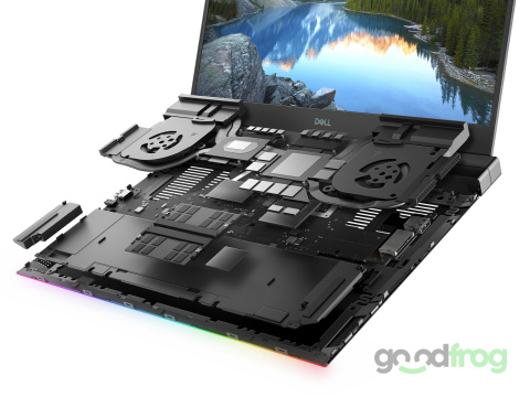 GAMING DELL 15 G7 7500 / 15" IPS / 144Hz / i7 6CORE / 64GB / 1000GB NVMe / GEFORCE RTX