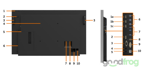 Monitor Dell C5518QT 4K / Interaktywny monitor dotykowy