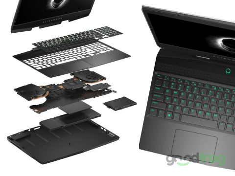 DELL ALIENWARE m15 / 15,6" / 144Hz / i7 6CORE / 32GB / 1TB NVMe / NVIDIA RTX