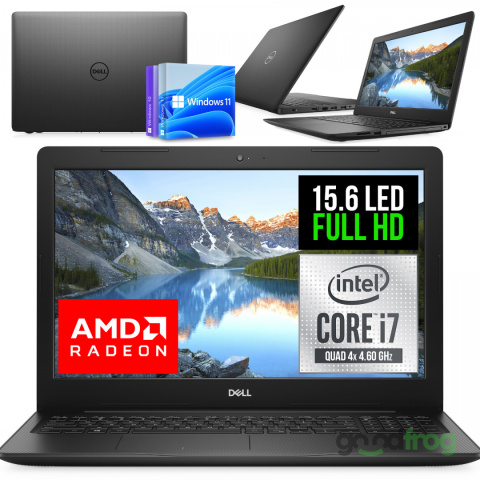 Dell Inspiron 15 3580 / 15.6" / i7 4CORE / 16GB / 1,25TB SSD+HDD / AMD RADEON / W10/11
