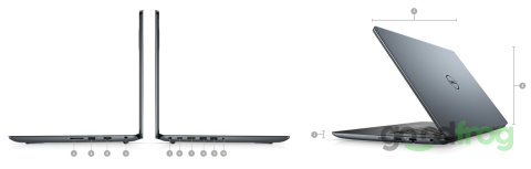 Dell Vostro 15 5581 / 15.6" FHD / i7x4 / 16GB / SSD+HDD / NVIDIA / W10/11