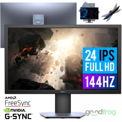 Monitor dla graczy Dell 24 S2419HGF / 24" / 1920x1080 / 144Hz / Outlet
