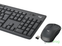 Multimedialny zestaw Logitech MK295 Klawiatura + Mysz (bezprzewodowy) / Czarny