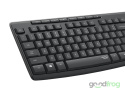 Multimedialny zestaw Logitech MK295 Klawiatura + Mysz (bezprzewodowy) / Czarny