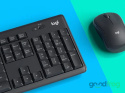 Multimedialny zestaw Logitech MK295 Klawiatura + Mysz (bezprzewodowy) / Czarny