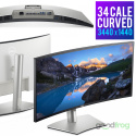 Zakrzywiony monitor Dell UltraSharp 34 U3421WE / 34" / IPS / 3440 x 1440 / Outlet