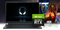 DELL ALIENWARE X15 (White) / 15,6" / 240Hz / i9-11900H / 32GB / 1TB NVMe / NVIDIA RTX 3070