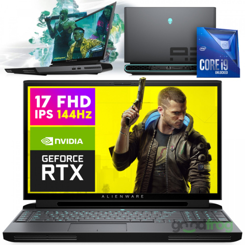 DELL ALIENWARE AREA-51M (Black) / 17,3" / 144Hz / i9-9900K / 32GB / 2,5TB NVMe / NVIDIA / Outlet