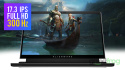 DELL ALIENWARE m17 R3 (White) / 17,3" / 300Hz / i9-10980HK / 32GB / 1TB NVMe / NVIDIA RTX 2070 Super