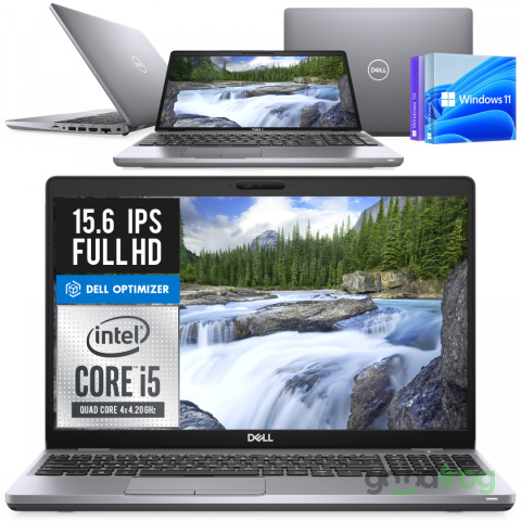 Dell Latitude 5510 / 15,6" / FHD / i5 4CORE / 32GB / SSD 1000GB NVMe / W10/11