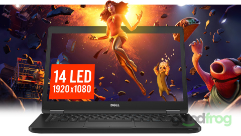 Dell Latitude 5480 / 14" / FHD / 4G LTE / 8GB / 256GB SSD / W10