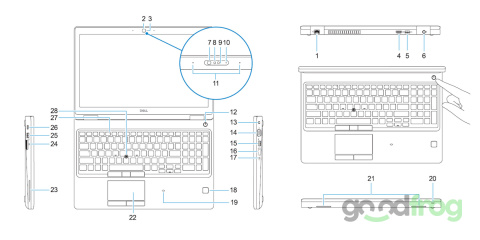 Dell Latitude 5591 / Workstation / 15.6"/ FHD / i7 6CORE / 16GB / 512GB SSD W10/11