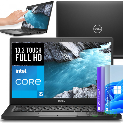 Dell Latitude 7390 / 13,3" / TOUCH / FHD / i5 4CORE / 16GB / SSD 256GB / W10